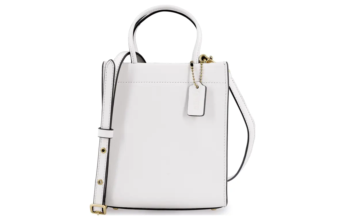 COACH Cashin Cow Leather Tote Bag, Shopping Bag, Crossbody Bag, One Shoulder Handbag Mini Women's