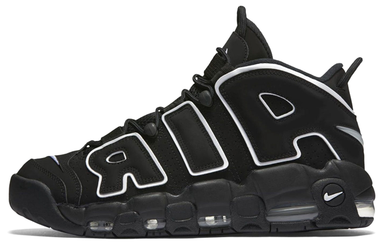 Nike Air More Uptempo black white