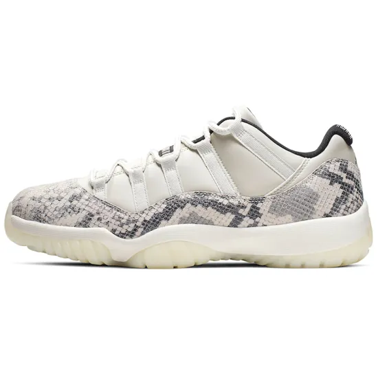 Air Jordan 11 Retro Low 'Light Bone Snakeskin'