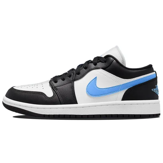 JORDAN 1 Low Black University Blue White Women's
