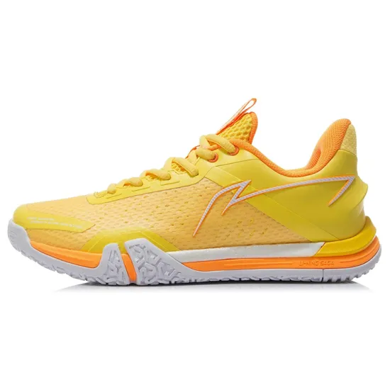 LINING Flying Close To The Ground Badminton Shoes Women's Low-Top Yellow