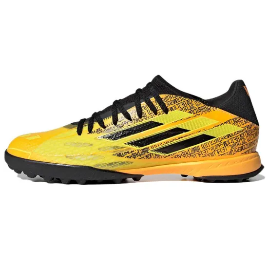 Adidas Messi Football Shoes Men Low-top Yellow/black