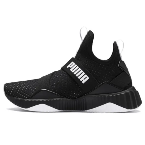 Puma Women's Defy Mid Core 'Black White'