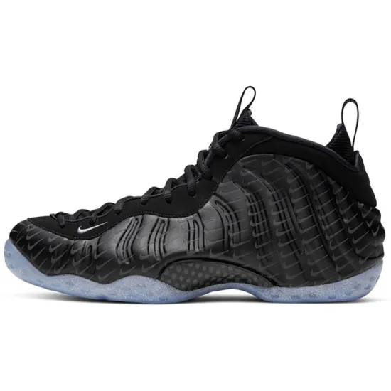 Nike Air Foamposite One All-Over Swoosh Black