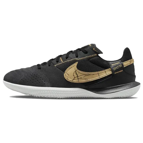 Nike Streetgato Football Shoes Unisex Low-top Black/Gold
