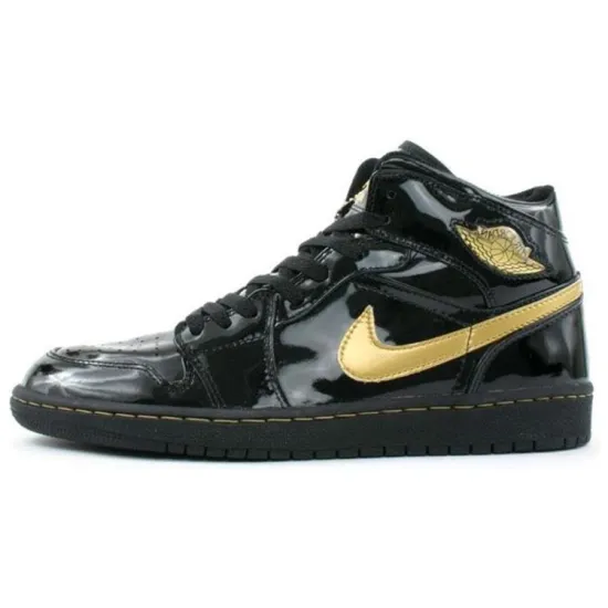 Jordan 1 Retro Black Metallic Gold 2003 Men's