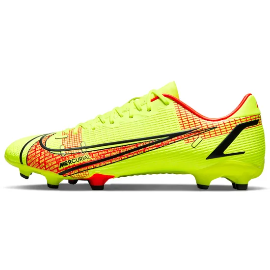 Nike Mercurial Vapor 14 Football Shoes Men Low-top Fluorescent Yellow/bright Crimson