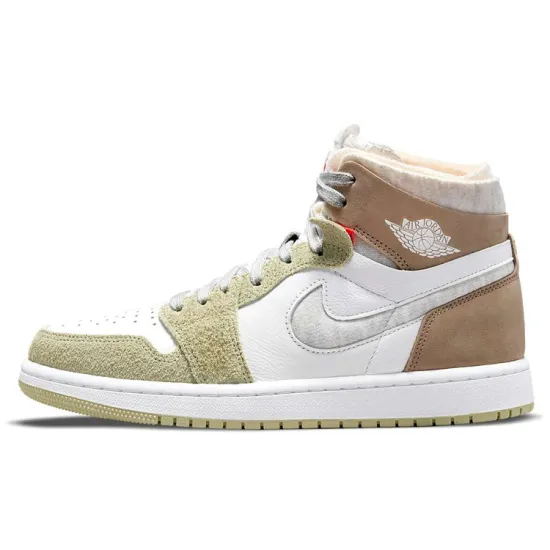 Jordan 1 High Zoom Air CMFT Olive Aura Women's