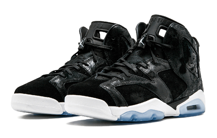 Jordan Air Jordan 6 Retro Heiress Black Suede GS