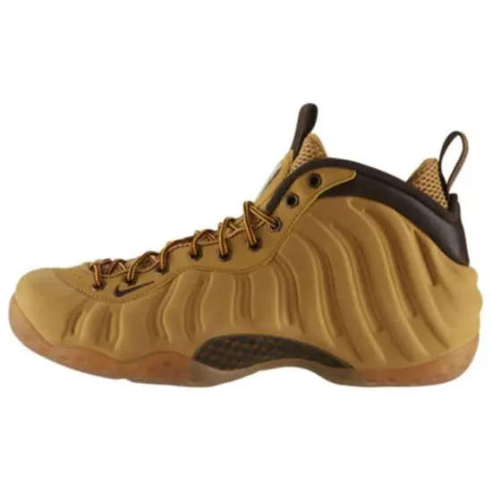Nike Foamposite One Vintage Basketball Shoes Men Mid-top Brown