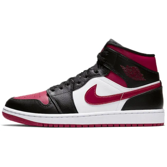 Jordan 1 Mid 'Bred Toe'