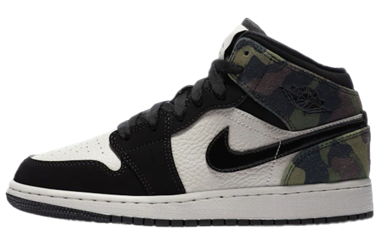 Jordan Air Jordan 1 Mid Camo GS