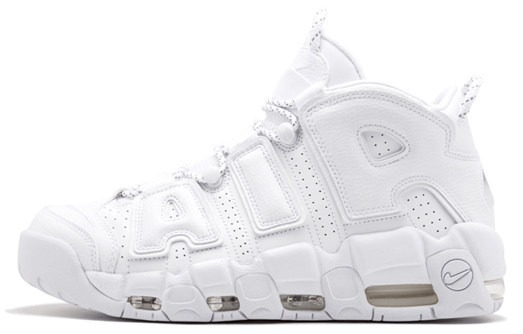 Nike Air More Uptempo triple white air