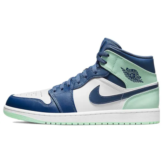 Jordan 1 Mid Mystic Navy Mint Foam