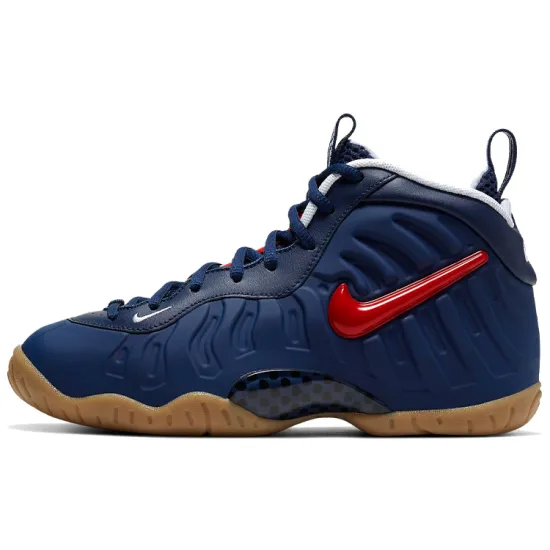 Nike Air Foamposite Pro Blue Void University Red GS