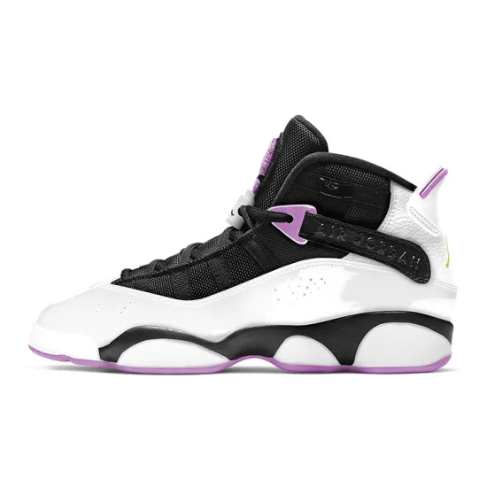 Jordan 6 Rings White Light Purple GS