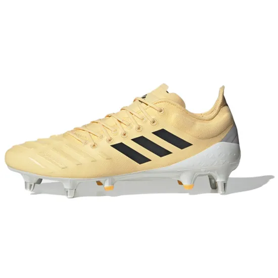 Adidas PREDATOR Series Football Shoes Men Low-top Yellow/Black/White