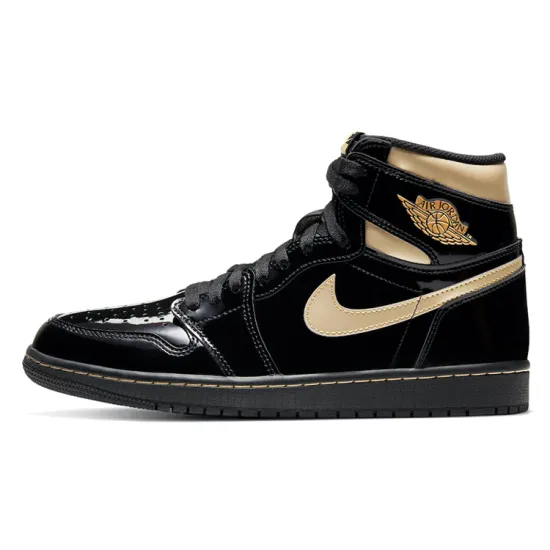 JORDAN 1 Retro High Black Metallic Gold 2020