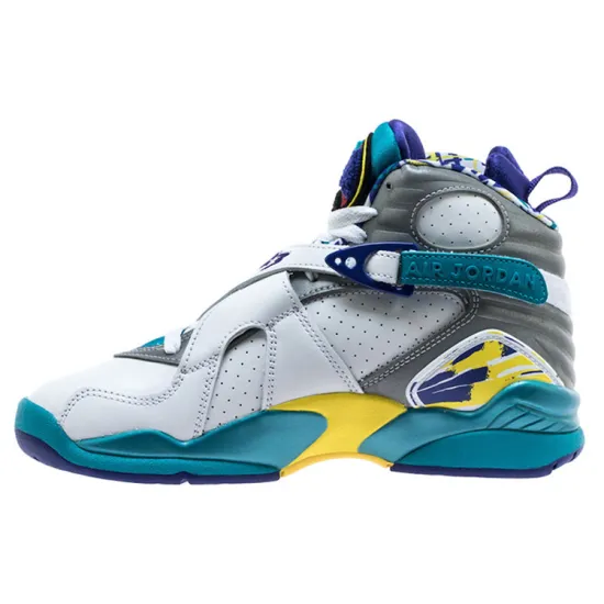 Jordan 8 Retro White Aqua 2019 Women's