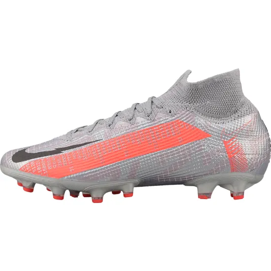 Nike Superfly 7 Elite AG Pro Metallic Grey Crimson
