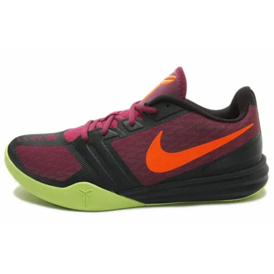 Nike KB Mentality Vintage Basketball Shoes Men Low-top Black/purple