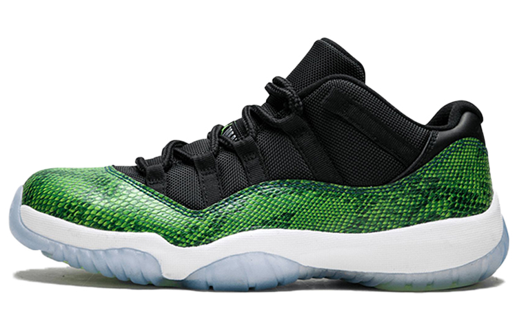 Jordan Air Jordan 11 Retro Low Green Snakeskin