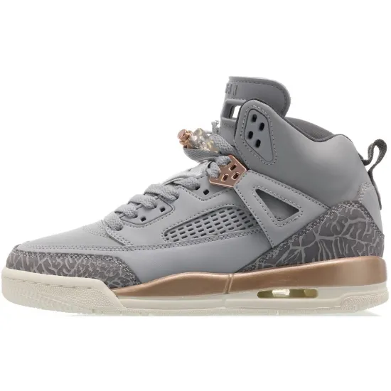 Jordan Spizike Wolf Grey Metallic Red Bronze GS