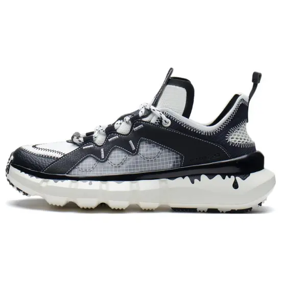 LINING Enlightenment 2.3 Lite Vintage Basketball Shoes Women's Low-Top Ecru/Black