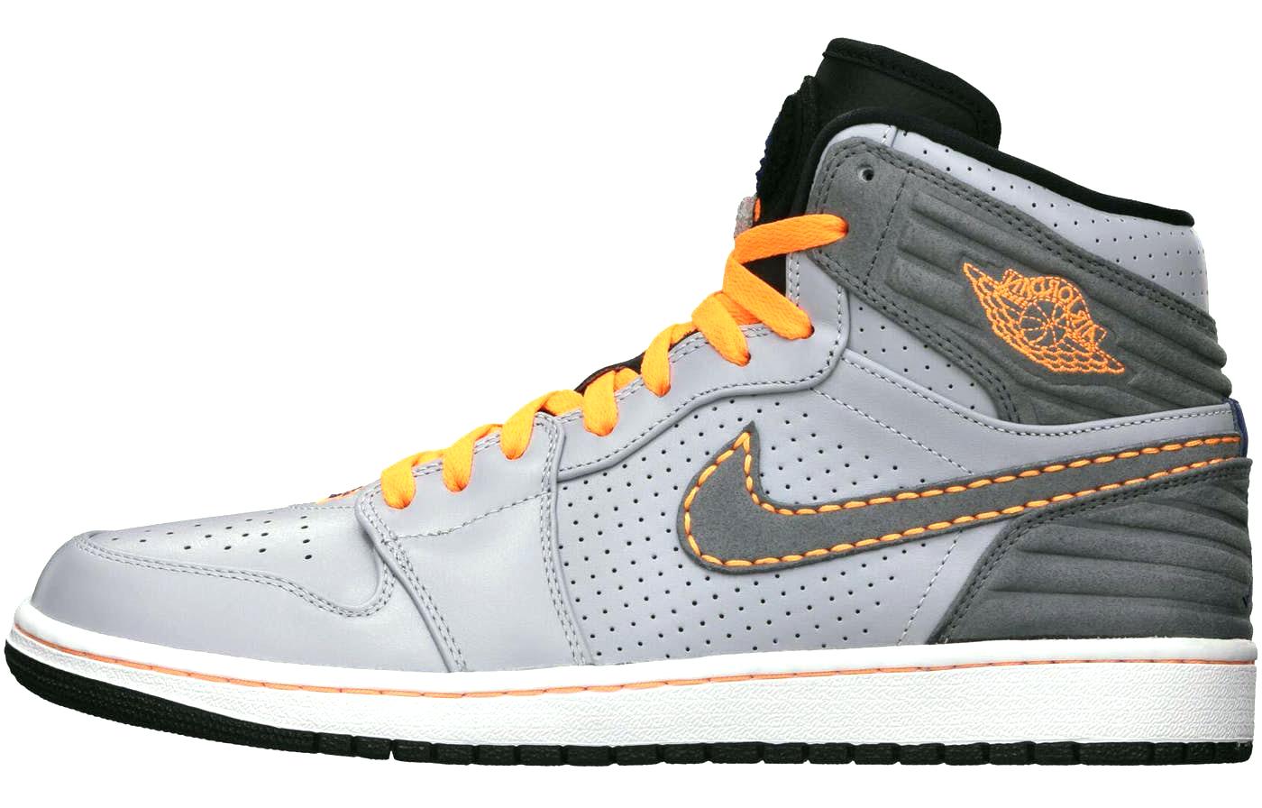 Jordan Air Jordan 1 Retro 93 Wolf Grey Orange