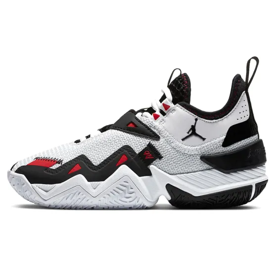 Jordan Westbrook One Take White Black University Red GS