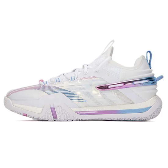 LINING Badminton Shoes Unisex Low-Top Standard White