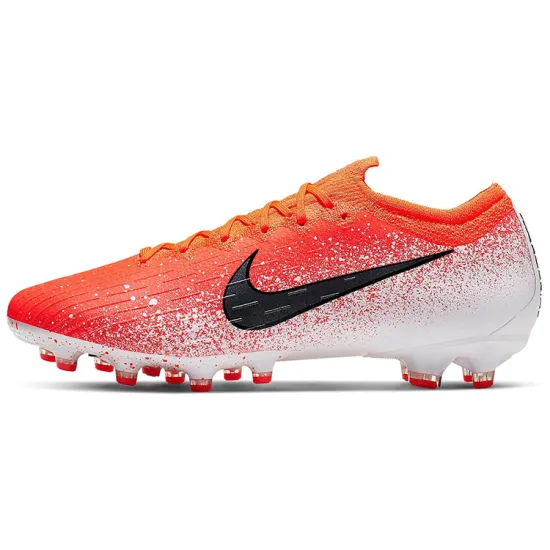 Nike Mercurial Vapor 12 Football Shoes Men Low-top Orange/White/Black