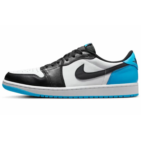JORDAN 1 Retro Low Og Black Dark Powder Blue