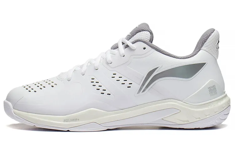 Li Ning Cloud Thunder Low top Badminton Shoes Unisex White
