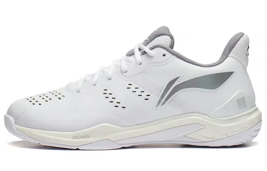 Li Ning Cloud Thunder Low top Badminton Shoes Unisex White