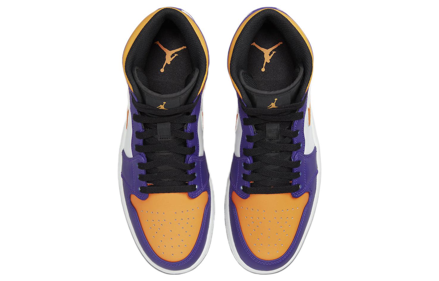 Laker jordan 1 mid online