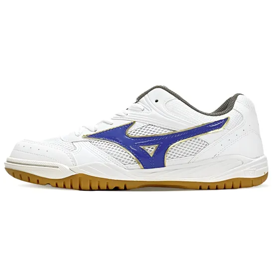 Mizuno Badminton Shoes Unisex Low-Top White Blue