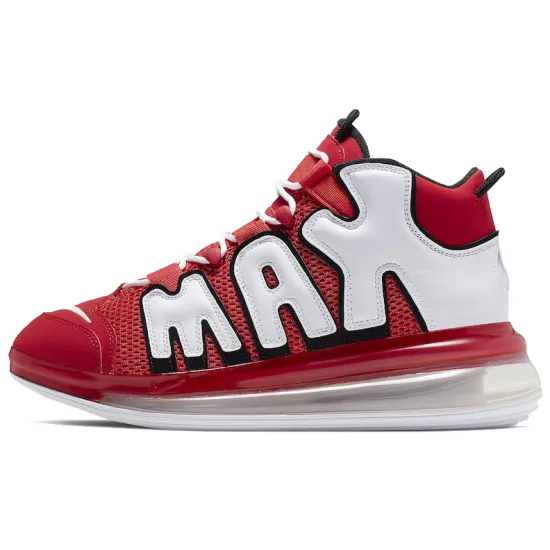 Nike Air More Uptempo 720 University Red White Black