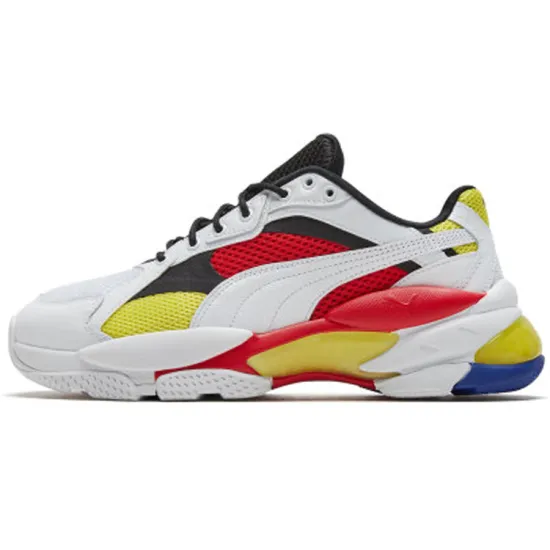 PUMA LQDCELL Training Shoes Unisex Low-top White/Red