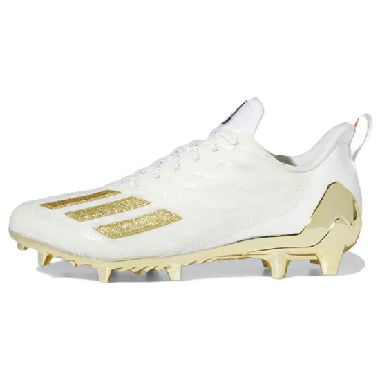 Adidas Adizero Cleats 'White Gold Metallic'