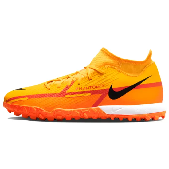 Nike Phantom GT Football Shoes Men Mid-top Orange/Black