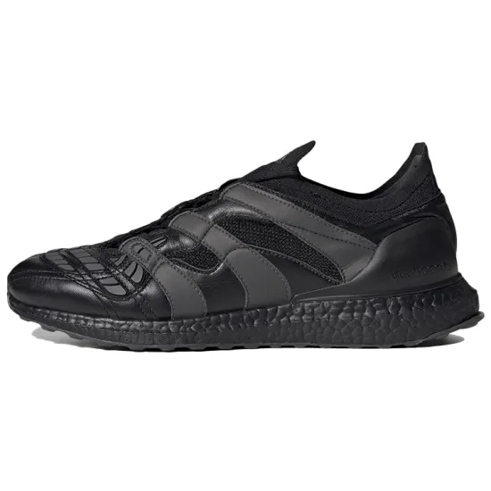 Adidas PREDATOR Series Football Shoes Men Low-top Black