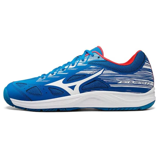 Mizuno Blast Badminton Shoes Unisex Low-Top Blue/White