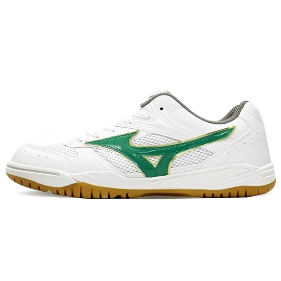 Mizuno Badminton Shoes Unisex Low-Top White/Green