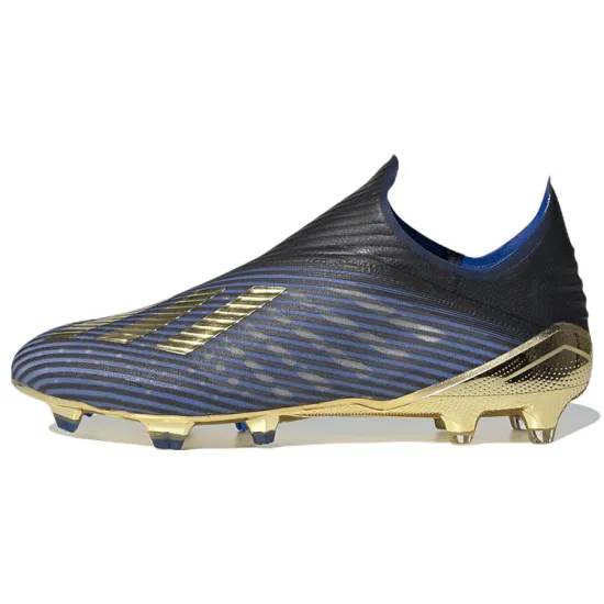 Adidas X 19+ FG Black Gold Blue