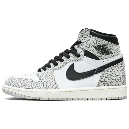 Jordan 1 Retro High OG 'White Cement' GS