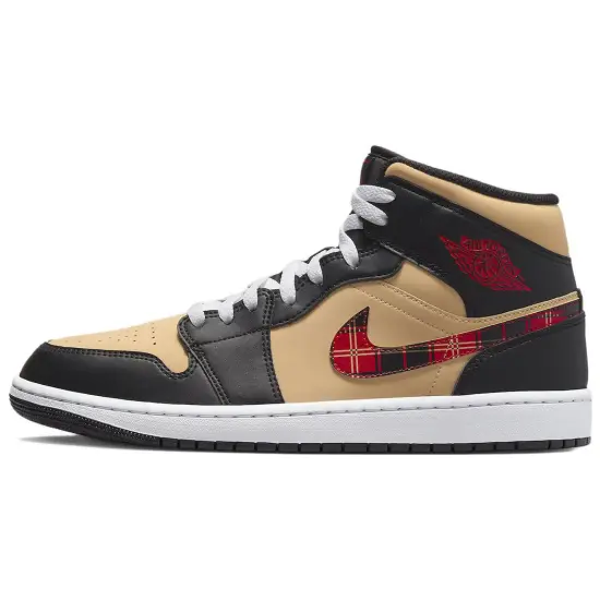 JORDAN Air JORDAN 1 Mid Tartan Swoosh