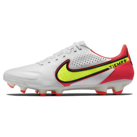 Nike Tiempo Legend 9 Football Shoes Men Low-top White/Yellow