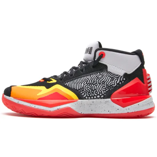 New Balance Kawhi 1 Vintage Basketball Shoes Men Mid-top Red/Orange/Black