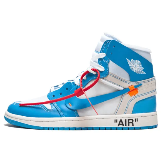 Air Jordan 1 Retro High OG X OFF-WHITE 'UNC'